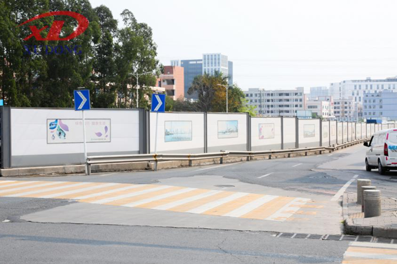 規范使用工程圍擋，筑好城市“安全墻”